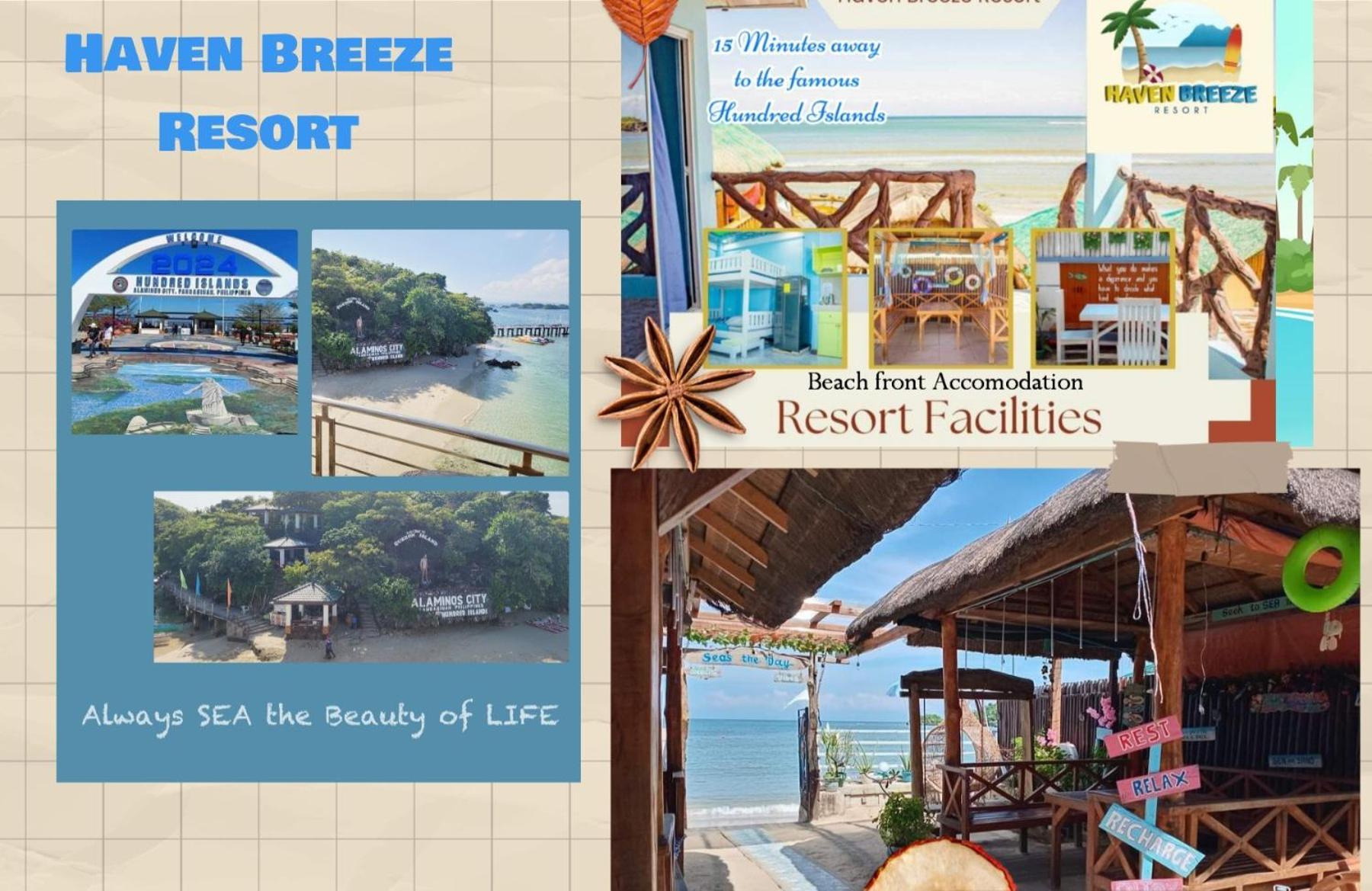 Haven Breeze Resort - A Home Of Hundred Islands Alaminos Exterior foto